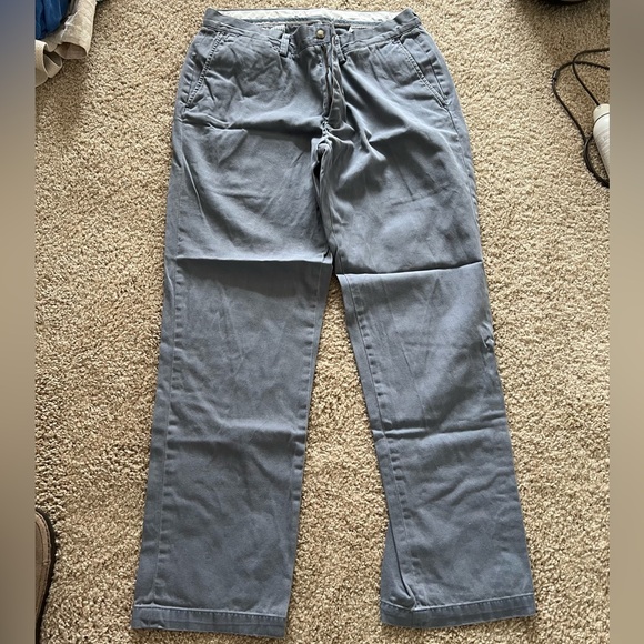 Polo Ralph Lauren classic fit bluish Grey chino pants size 34/32 - Picture 1 of 4
